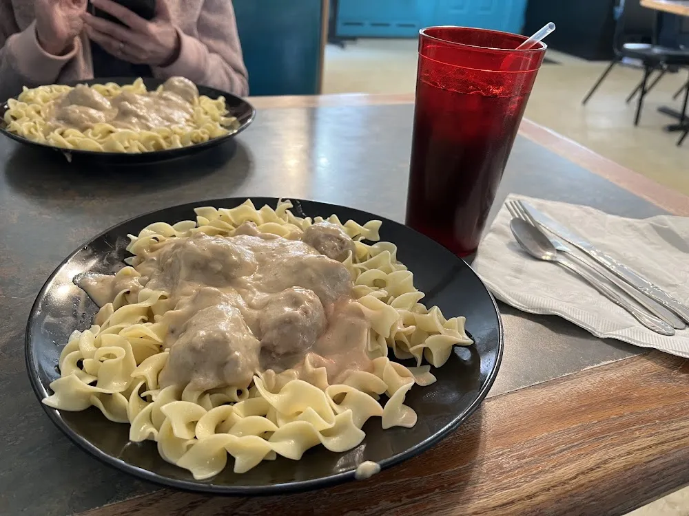 Swedish Meatballs with Egg Noodles